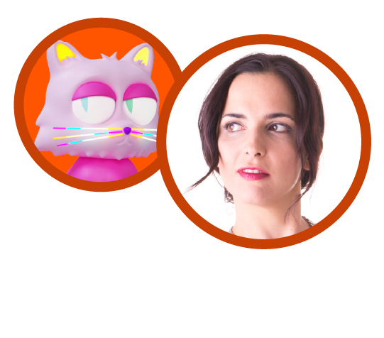 kiki y la voz Marisa Román 